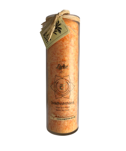 Orange Sakralchakra Kerze Swadhisthana von Wagner Life Design