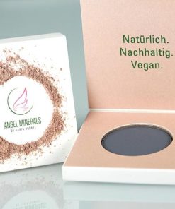 Angel Minerals Eyeshadow Blue Mystery matt in geöffneter Verpackung