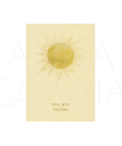 anna-cosma-you-are-golden-postkarte-naturgeist-onlineshop