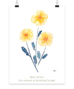 Poster DIN A4 How lovely - Fine Art Print