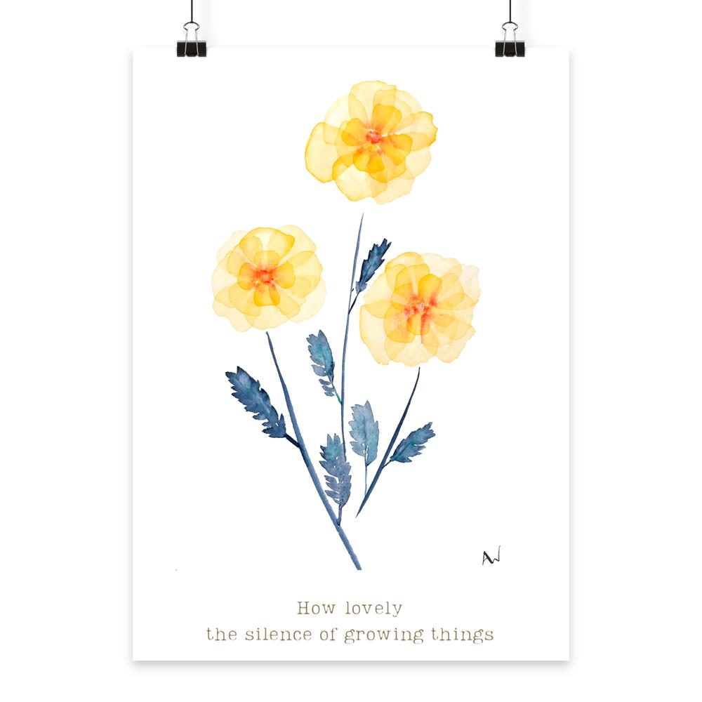 Poster DIN A4 How lovely - Fine Art Print