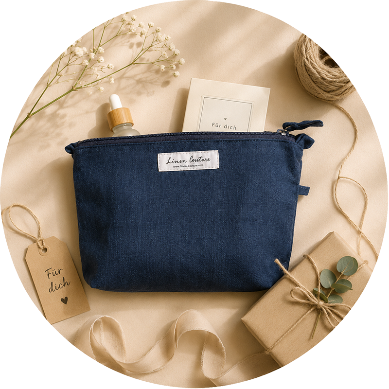 Leinentäschchen und ausgewählte Geschenkideen für besondere Anlässe und kleine Aufmerksamkeiten