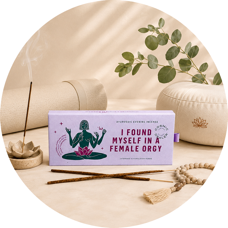 Räucherstäbchen und Selfcare-Produkte für Yoga, Entspannung und achtsame Rituale