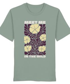 Aloe Wildnis Shirt Unisex mit Meet Me in the Wild Print