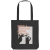 Schwarze Tote Bag mit Bring a Song and Dance with Me Tanzmotiv