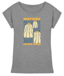 Graues Nature Shirt Damen mit Nature on my Mind Print