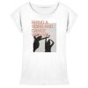 Weißes Damen T-Shirt mit Bring a Song and Dance with Me Print