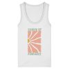 Weißes Damen Tank Top mit Raised by Sunlight Motiv